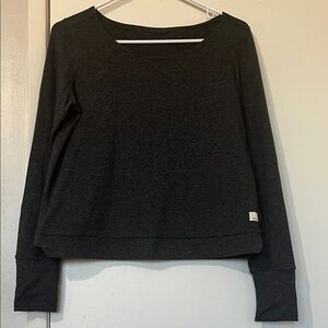 Vuori Charcoal Long Sleeve Top